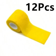1/6/8/12/24/36 Stuks Verpakking Zelfklevende Bandage Elastische Zelfklevende Bandage Gekleurde Sport Tape Veterinaire Band Enkel Tape Tattoo Grip Tape Tattoo Zelfklevende Tape Tattoo Grip Tape Wikkel Elastische Bandage Wikkel Voor Tattoo Grip Tattoo Pennen Tattoo Benodigdheden Voor Tattoo Beginners En Ervaren Tattoo Artiesten