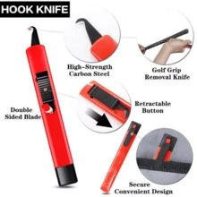 Golf Club Grip Kit Double Sided Adhesive Tape Grip Solvent Regripping Repair - White - View 9