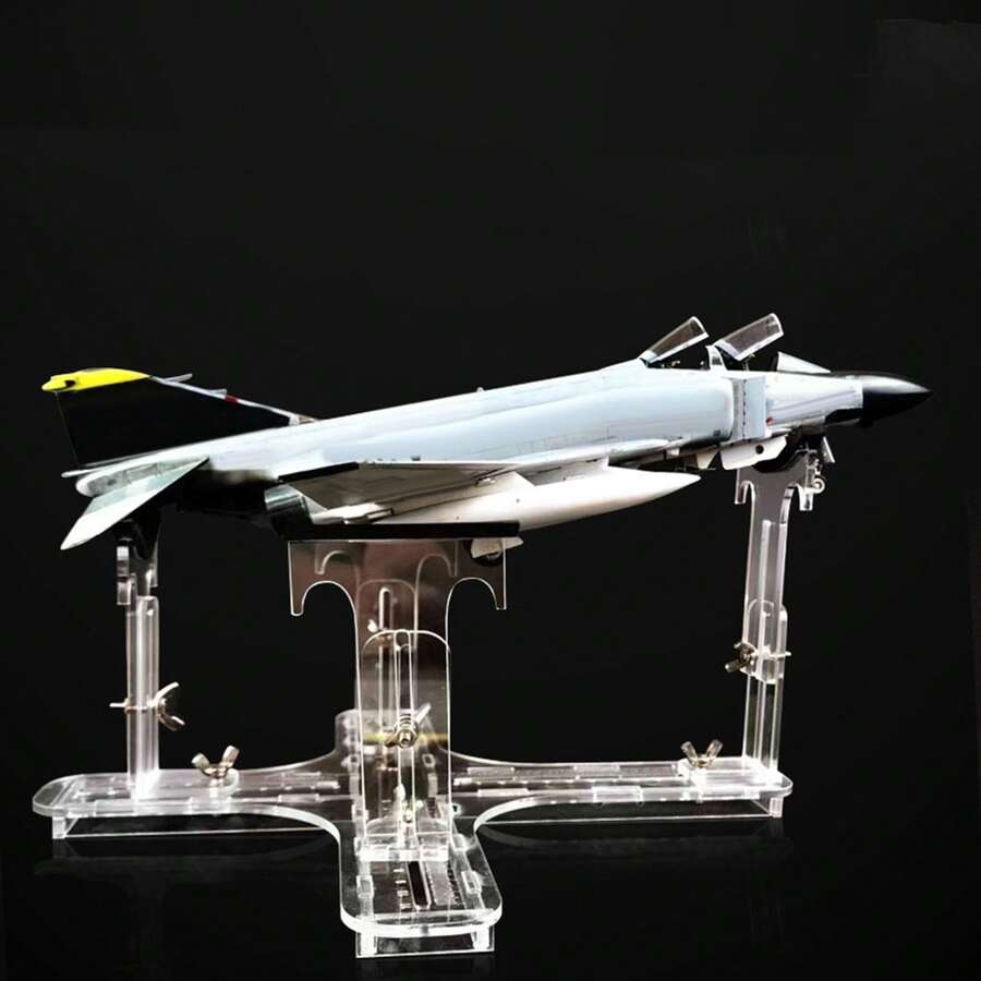 Aircraft Model Spray Painting Rack Clear Hobby Model Display Base For