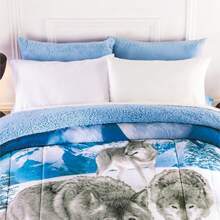 Concord Pachicalientito Coverlet -Borrega Premium Plain Colors - LOBOS - View 2