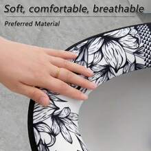 1件/2件多款式浴室拉链马桶坐垫，卡通马桶盖套，适合所有季节，底部颜色随机浴室装饰秋季装饰 - 彩色 - 查看 7