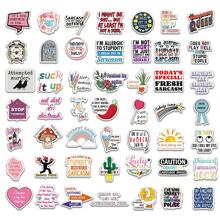 100pcs Funny Sarcastic Slogan Graffiti Stickers For Decoration, Suitable For Guitar, Notebook, Luggage, Computer, Motorcycle, Skateboard Back To School