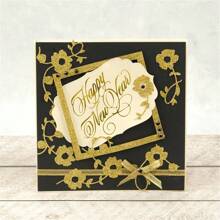Weihnachten Glimmer Heißfolienplatte, Weihnachtselche, Schneeflocken, Weihnachtsbaum, Frohes Neues Jahr, Frieden auf Erden, Stille Nacht, Weihnachtskranz, Metallfolienplatte für Kartenherstellung, DIY Scrapbooking, Weihnachten