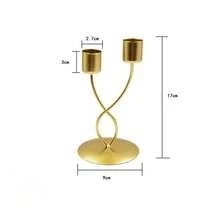 1Pc Trang trí bàn lãng mạn đơn giản đặc biệt cho gia đình Đèn trang trí nhà phong cách sang trọng Đồ trang trí chân nến Retro Đạo cụ ăn tối dưới ánh nến - nhiều màu - Xem 12