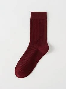 1pair/2pairs/3pairs/6pairs Women's Random Color Fashionable Bubble Pile Socks, Comfortable, Breathable, Classic, European Style, Knee-High, Casual Scrunch Socks, Fall