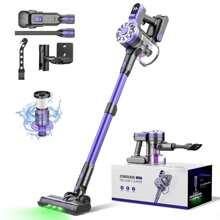 Baofeng High Power Cordless Handheld Vacuum Cleaner For Home - Purple - View 3