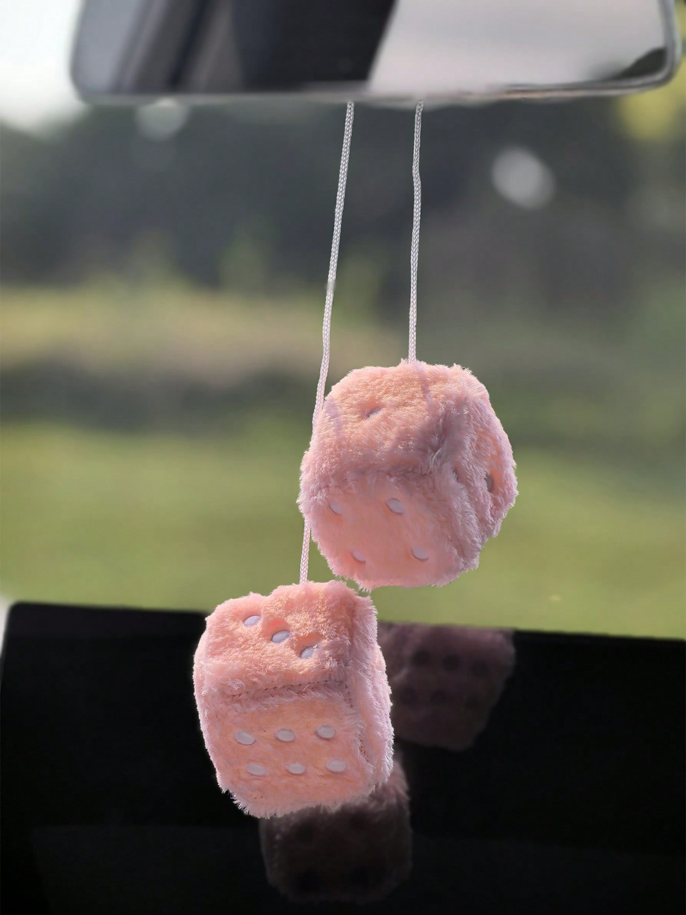 Car rearview dice pendant