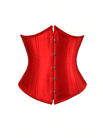 1 Set Slim Body Shaper: Compression Sports Bra & Waist Trainer Corset Tank Top For Women