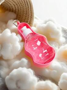 Bottiglia d'acqua portatile per cani - Bottiglia d'acqua per cani leggera e a prova di perdite - Bottiglia d'acqua per cani da viaggio con ciotola - Accessori per passeggiare il cane