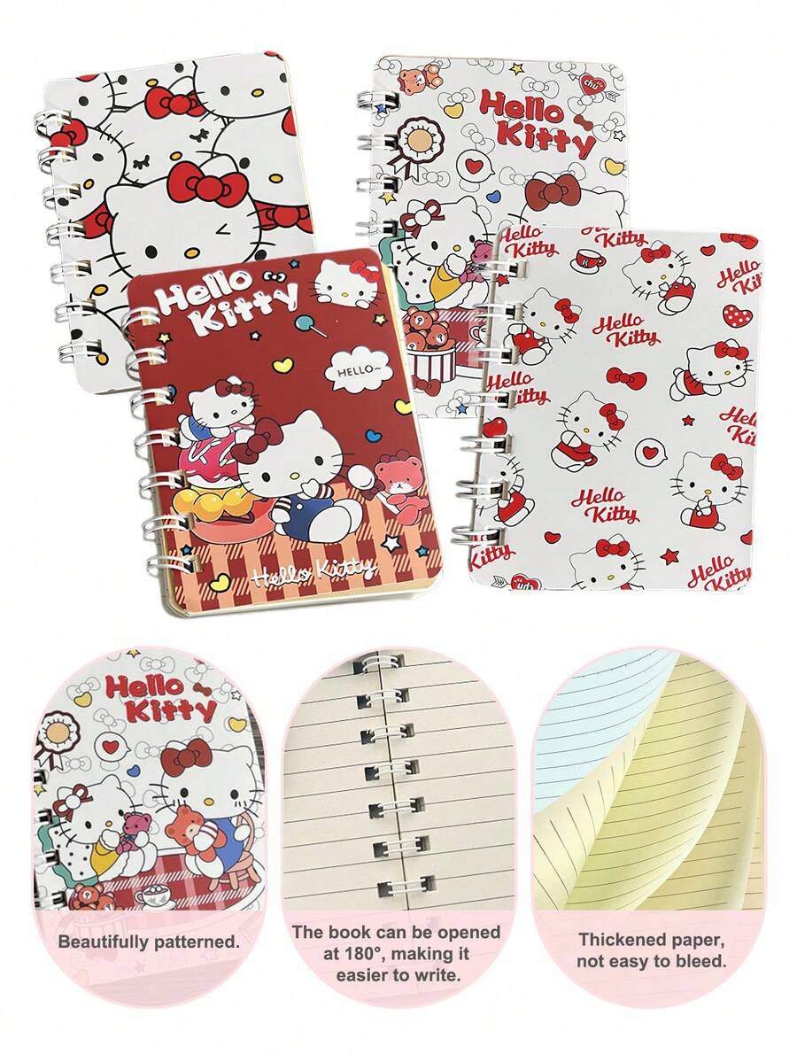 Hello Kittys Notebook Kawaii Cinnamorolls Kuromis My Melodys Pocket