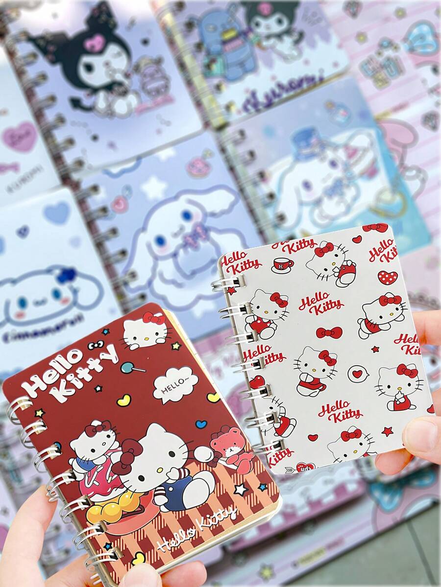 Hello Kittys Notebook Kawaii Cinnamorolls Kuromis My Melodys Pocket