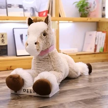 Juguete de peluche de caballo gigante - Animales de peluche rellenos con relleno de poliéster acogedor, perfecto para abrazar, regalos de cumpleaños y Navidad, compañero de almohada suave y cómodo - Multicolor - Ver 8