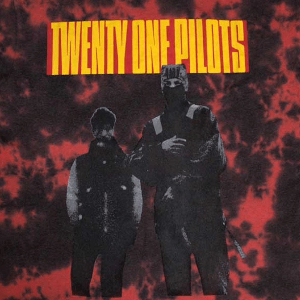 Twenty One Pilots Official Band TShirt Standing Bar (Wash