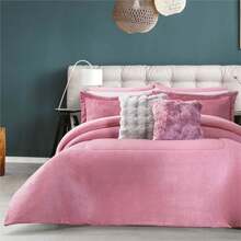 Concord Pachicalientito Blanket - Premium Sheepskin Solid Colors - Berry - View 1