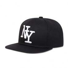 1 Pc Unisex Kids NY Embroidered Hip Hop Cap, Outdoor Sun Ion Casual Hat Suitable For Boys & Girls, Springtime & Autumn - 1PC - View 12