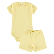 6 Piece Kit Short Infant Bodysuit Set In Women's Suede - Nhiều màu - Xem 3
