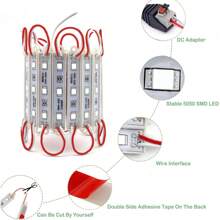 Super Bright IP65 Waterproof 5050 SMD Module Light Sign Strip Lamp  12V