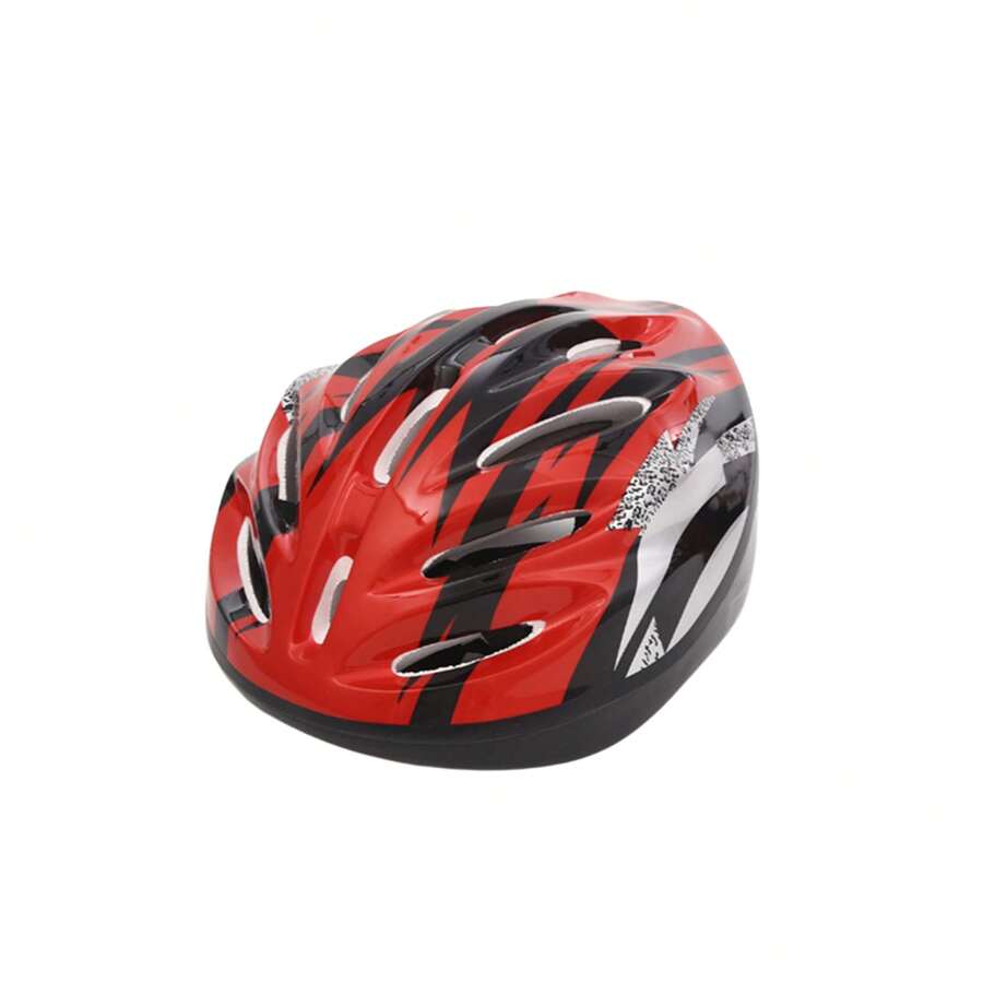 Adult Bike Helmet, Adjustable Multi-Sport Protective Mountain Road Cycling Helmet For Men Women - Red - View 1