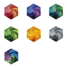 1 件 3D 打印新型分形烦躁六角形减压玩具，创意时尚装饰小雕像，颜色随机（实际颜色可能与图片不同） - 彩色 - 查看 13