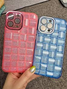 Deluxe Colorful Glitter Case For IPhone 11/11 PRO MAX/ 12/12 PRO MAX/13/13 PRO MAX/14/14 PRO/14 PRO MAX. - 白色或黑色 - 查看 5