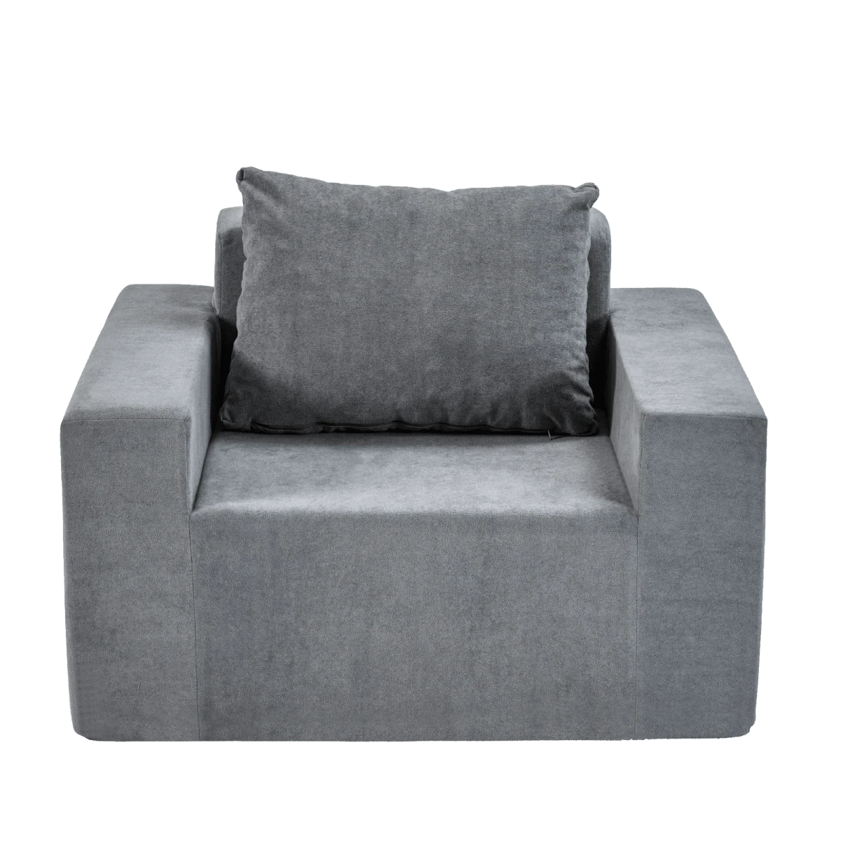 Sofa In A Box Foam Sofa Couch With Pillow, Bean Bag Chairs For Adults