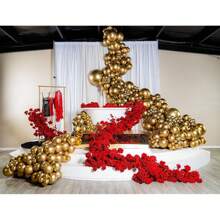 Metallic Gold Giant Balloons 36 Inch - 8 Pack Jumbo Chrome Gold Balloons Large Round Gold Latex Balloons For Photo Shoot Wedding Shower Graduation Birthday Christmas Party Decorations - Trending, Best Seller, New Arrival, Party Supplies, Elegant Decor, Party Decoration, Wedding & Birthday - Gold - View 4