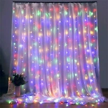 600/300/200/100 LED-gordijnverlichting, lichtsnoeren met afstandsbediening, 8 modi van gordijnverlichting, USB-voeding, koperen lichtsnoeren voor Kerstmis, Halloween, slaapkamer, raam, bruiloft, feestdecoratie, kamerdecoratie Kerstdecoratie Kerstverlichting Slaapkamerdecoratie Woondecoratie Feestdecoratie Vakantie Festival Kerstcadeau Thanksgiving Kerstboomdecoratie Ornamenten