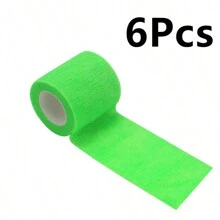 1/6/8/12/24/36 Stuks Verpakking Zelfklevende Bandage Elastische Zelfklevende Bandage Gekleurde Sport Tape Veterinaire Band Enkel Tape Tattoo Grip Tape Tattoo Zelfklevende Tape Tattoo Grip Tape Wikkel Elastische Bandage Wikkel Voor Tattoo Grip Tattoo Pennen Tattoo Benodigdheden Voor Tattoo Beginners En Ervaren Tattoo Artiesten