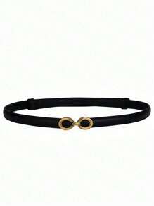 Élégante et ceinture pour femmes avec boucle, convient aux robes, pulls, costumes, décorations de taille, petites ceintures, pulls