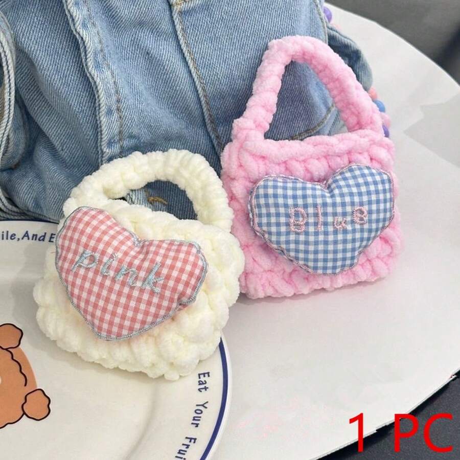 Túi Tote Cho Nữ Túi Xách In Hình Túi Đeo Chéo Thời Trang Mini Xu Hướng Túi Đeo Vai Da Nhỏ Cho Mua Sắm Túi Du Lịch Tình Yêu Ví Đựng Tiền Xu Cầm Tay Túi Đựng Tai Nghe Đan Tay Có Thể Treo Ví Đựng Tiền Xu Sáng Tạo Quà Tặng Học Sinh Lễ Tạ Ơn Y2K - Nhiều màu - Xem 1
