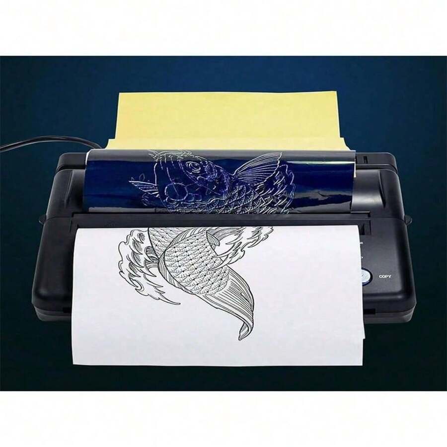 Tattoo Practice Skin And Transfer Paper Set Various Sizes Of Double