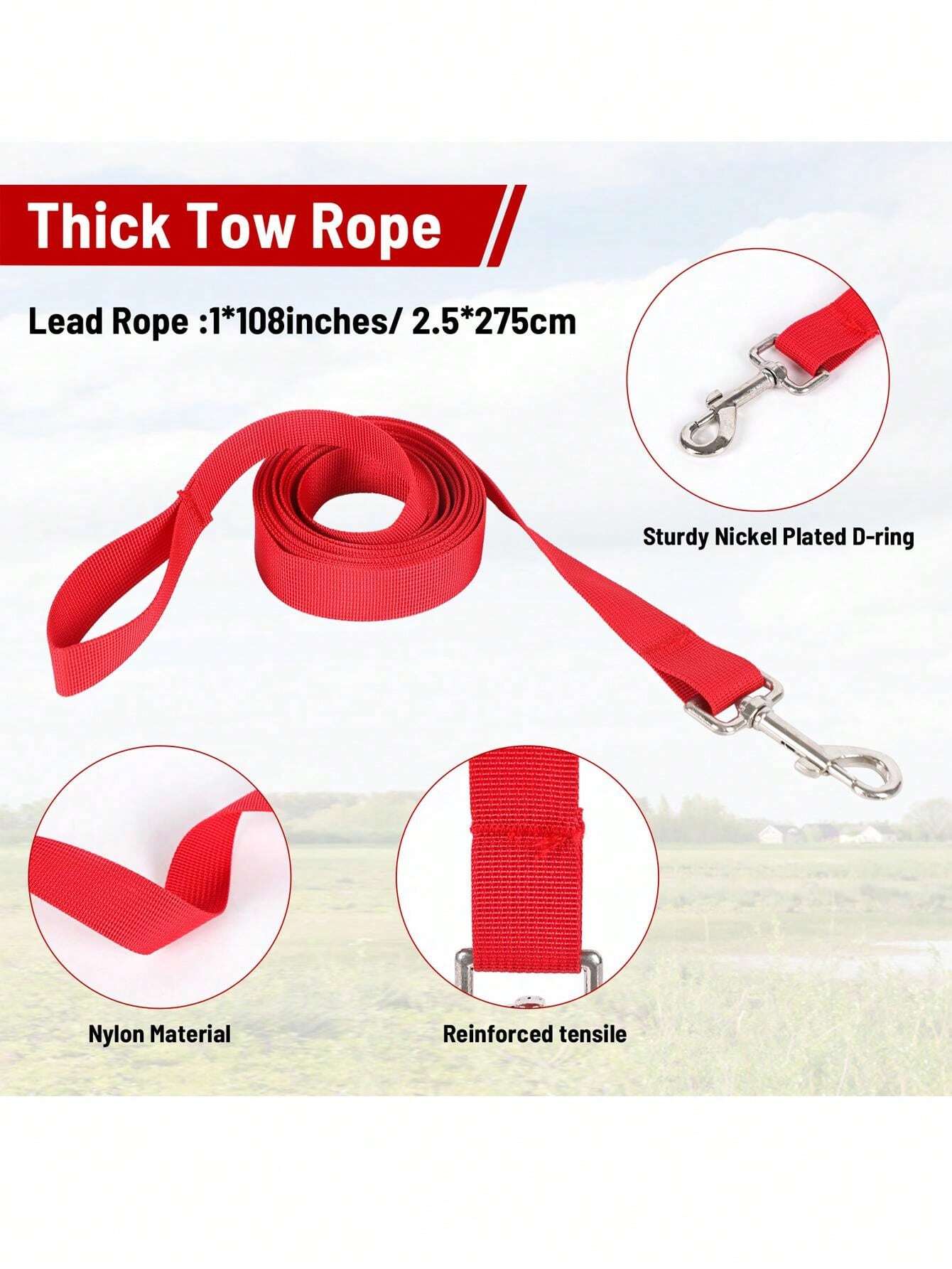 Bull Reins Are Suitable For Traction, Performance, And Adjustable Cow