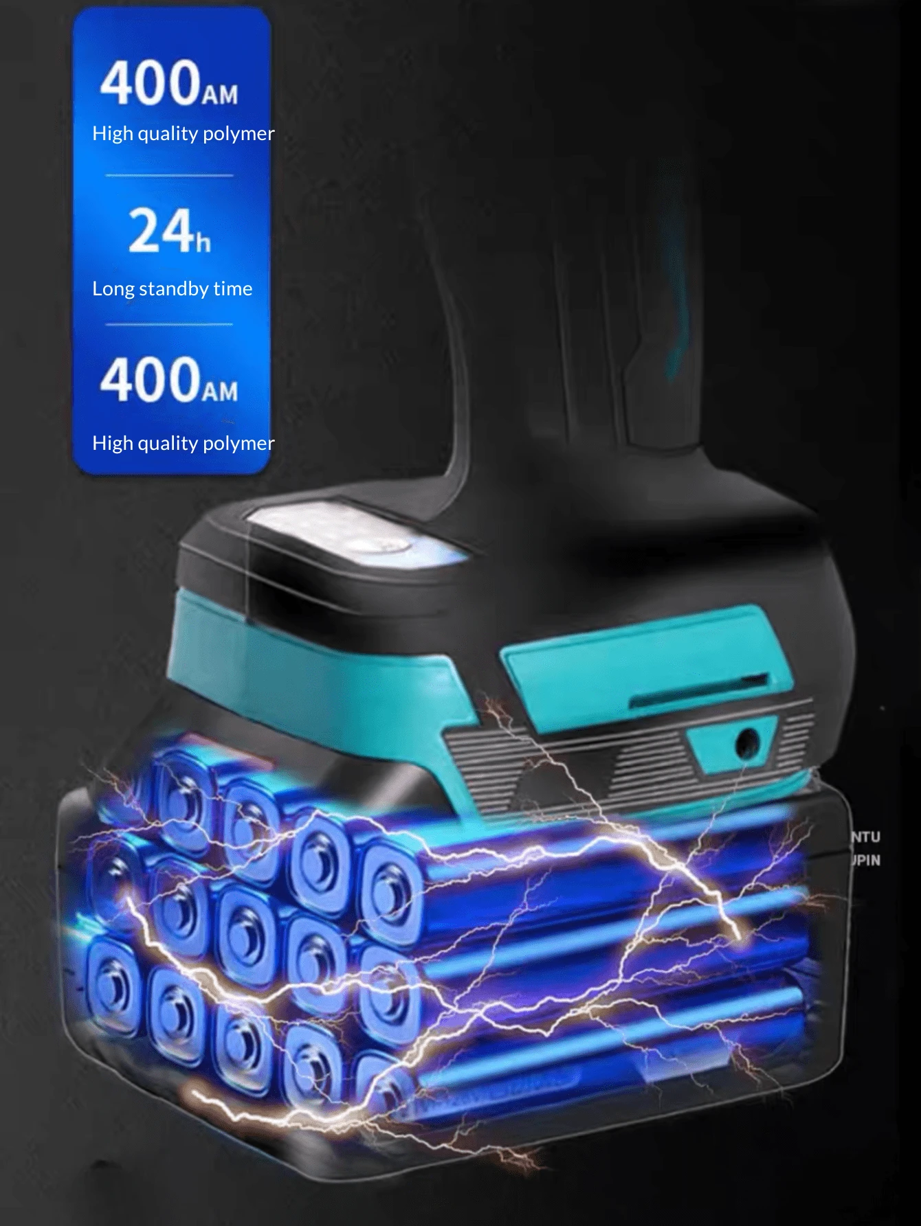 Cordless Impact Wrench 1/2 Inch Brushless High Torque Wrenches 420N.M