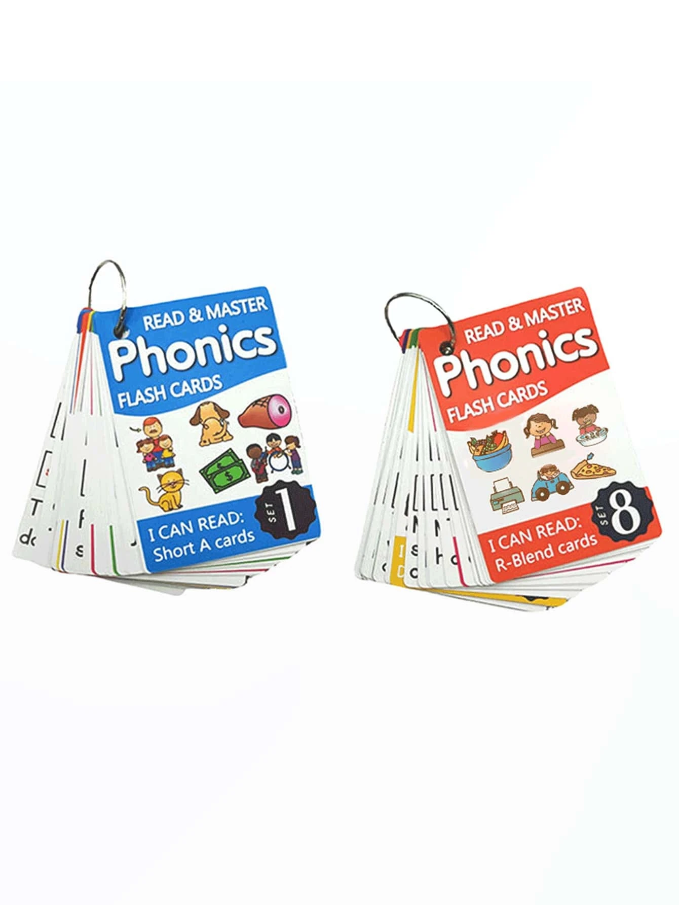 CVC Vocabulary Learning Flash Cards Alphabet, Phonics, Writing