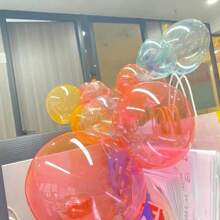 Cartoon Magic Classic Prop Magic Bubble Gum Toy, Colored Bubbles That Don't Pop, Practical Toy, Colored Elastic Bubble