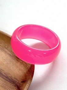 Popular Women's Single Colorful Large Bangle Bracelet, Round Design, Suitable For Everyday Wear, Party & Gift - Large Round Bracelet - View 14