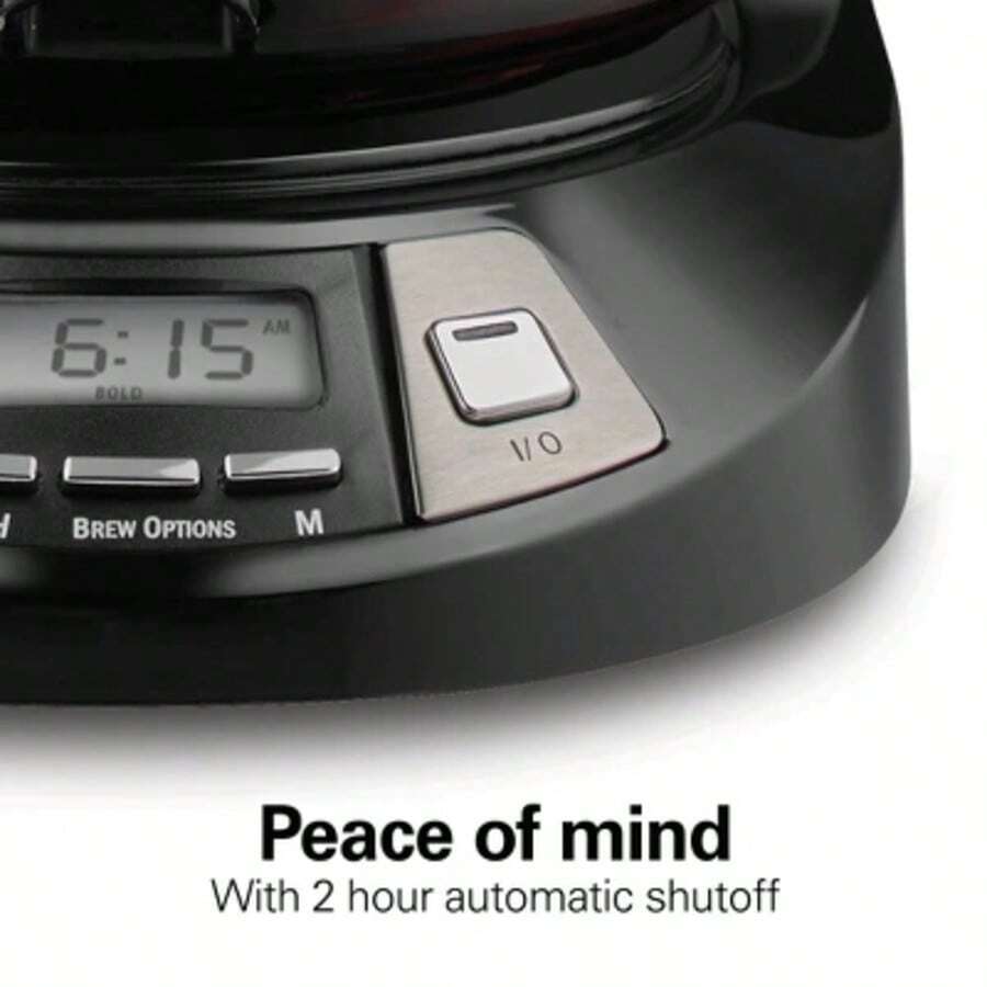 Hamilton Beach 12 Cup Programmable Coffee Maker Black 46290 Mode