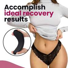 2 miếng Lipo Foam 360 Laterals - Ngăn ngừa vết hằn & nếp gấp trên da, tông màu và hình dạng, AB Board, Faja, BBL - màu đen - Xem 4