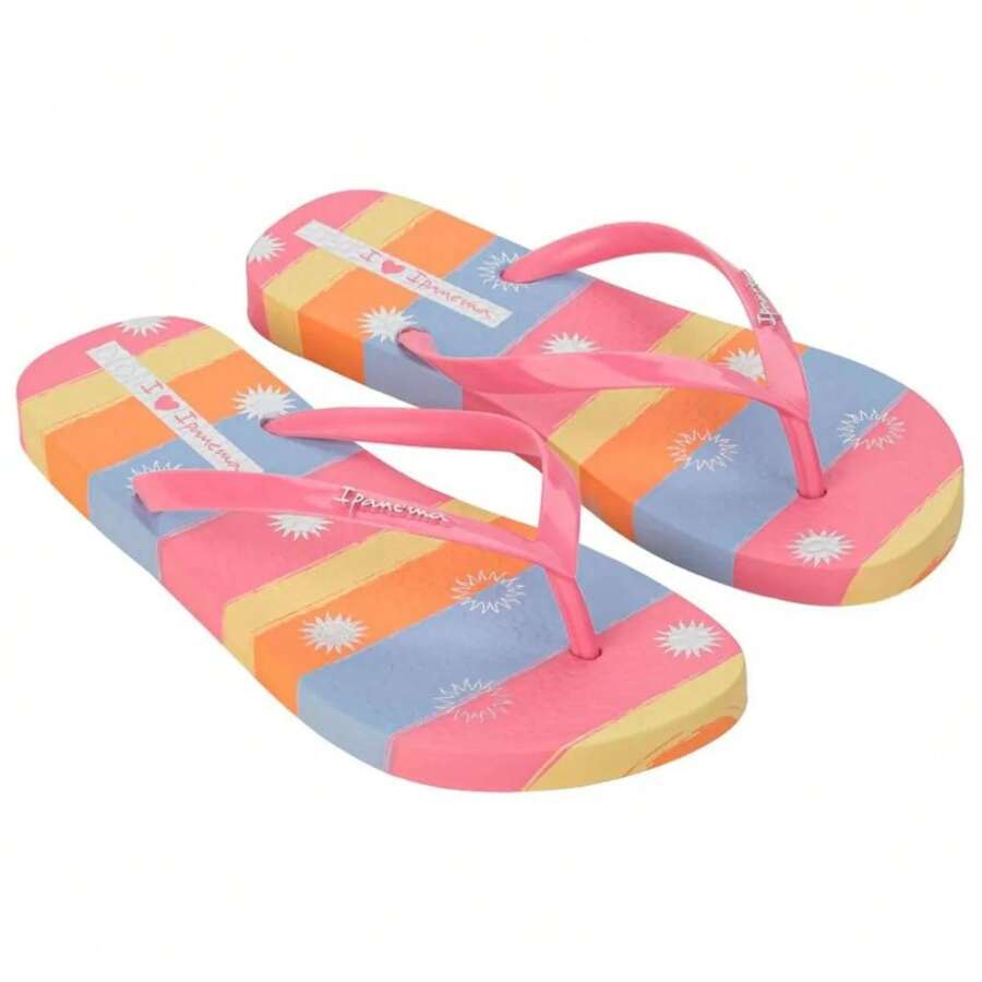 Ipanema Summer Print Women's Flip Flops - 粉色 - 查看 1