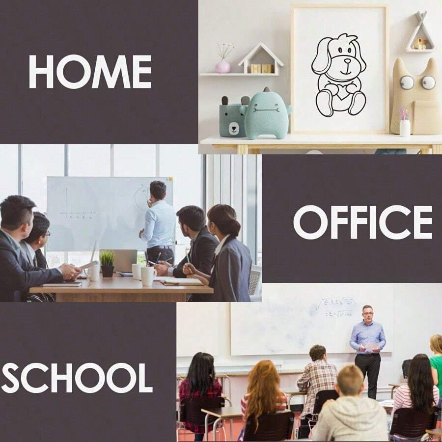 12PCS Whiteboard Markers Pens Erasable Whiteboard Pen Black Fine Point