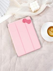1pc Cute Bow Design Tablet Protective Case, Compatible With IPad 10.2 Inch, IPad Pro 11 2021/2020/10th Gen, IPad Mini 4/5/6, Galaxy Tab A8 10.5 Inch 2022, Matepad 10.4/Tab, With Pencil Slot, Shockproof, Tablet Stand Cover