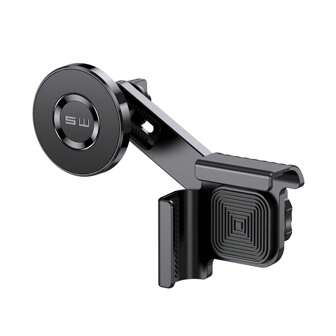 Tesla Phone Mount, Magnetic Car Phone Holder For /Y Accessories Fits For All IPhone & Android Phones - With Magnetic Ring