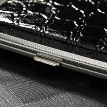 1 Porta sigarette in pelle da uomo con fantasia a grana di pelle, contenitore compatto in metallo da 20 sigarette, regalo di accessori per fumare creativo e alla moda