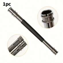 3pcs Metal Double Ended Pencil Extender, Sketching Pencil Holder, Pencil Lead Refill Sleeve School Supplies, Back To School