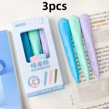 1/3 cục tẩy Macaron nhiều màu, cục tẩy xóa lỗ, cục tẩy sạch không có vụn, bộ màu kẹo, cục tẩy Macaron sáng tạo, quà tặng trở lại trường, quà tặng ngày lễ - Nhiều màu - Xem 10