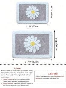 1pc Bathroom Mat With Anti-Slip & Quick-Drying Function For Toilet, Sink, Bedroom Entrance Home Bathroom Decor Bath Rug Floor Carpet Outdoor Rug Door Mat Fall Decor Bathroom Accessories Back To School