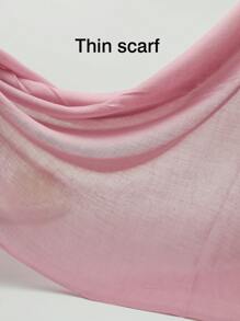 1 pièce Châle/Écharpe vert clair à franges pour femme, élégant et polyvalent pour les pièces climatisées, convient pour les sorties quotidiennes, les dîners, les rendez-vous, doux, chaud, coupe-vent - Foulard/Étole, convient pour toutes les saisons Saint-Valentin - Militaire verte - Voir 3