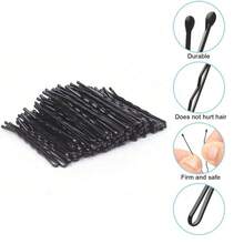 50 chiếc kẹp tóc màu đen kẹp tóc tạo kiểu tóc dụng cụ kẹp tóc, kẹp tóc chống trượt có thể tái sử dụng kẹp tóc - Nhiều màu - Xem 5