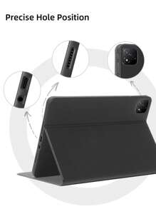 Ốp lưng DANYCASE tương thích với Infinix XPAD 11 inch Ốp lưng đầy đủ cho Infinix XPAD Bao da từ tính bảo vệ chống rơi toàn diện có thể gập lại - màu đen - Xem 4