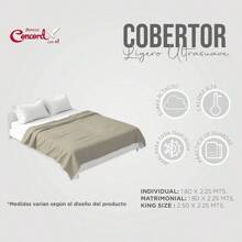 COBERTOR ULTRA MINK  SHAGGY  PACHICALIENTITO ULTRASUAVE CONCORD - ARENA - Ver 5